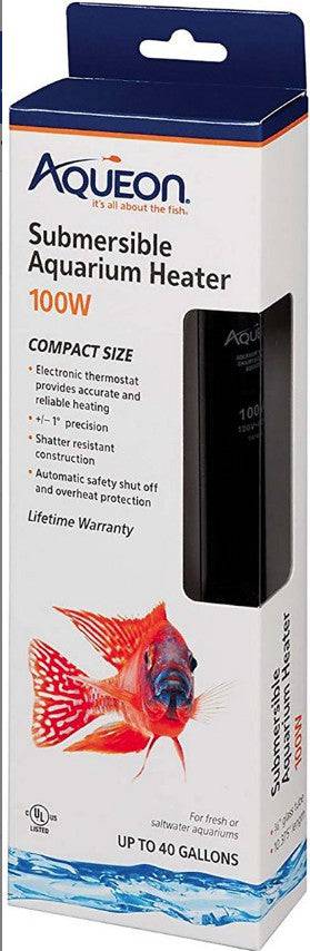 Aqueon Submersible Aquarium Heaters Compact Size - PetMountain.com