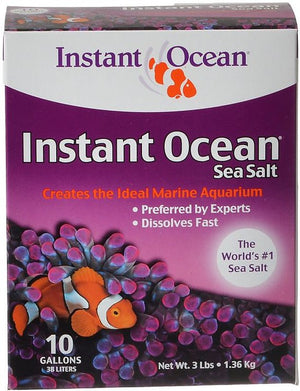 50 gallon (5 x 10 gal) Instant Ocean Sea Salt for Marine Aquariums