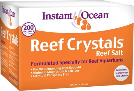 200 gallon Instant Ocean Reef Crystals Reef Salt for Reef Aquariums