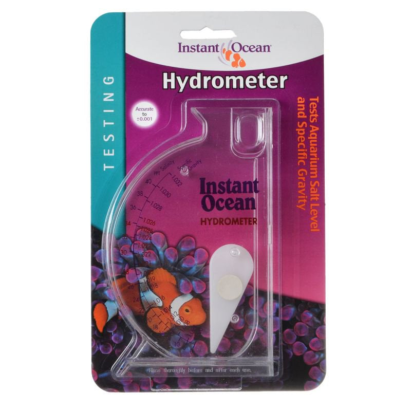Instant Ocean Hydrometer Tests Aquarium Salt Level and Specific Gravity - PetMountain.com