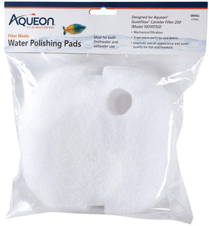 Small - 2 count Aqueon Water Polishing Pads for Aquariums