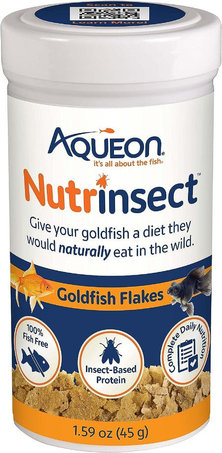Aqueon Nutrinsect Goldfish Flakes - PetMountain.com