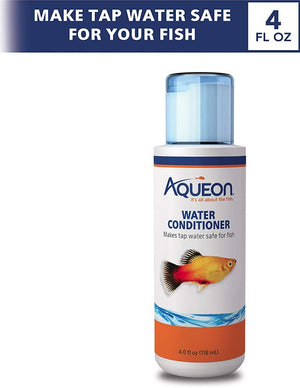 4 oz Aqueon Water Conditioner Makes Tap Water Safe for Fish