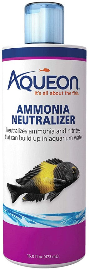 16 oz Aqueon Ammonia Neutralizer for Freshwater and Saltwater Aquariums