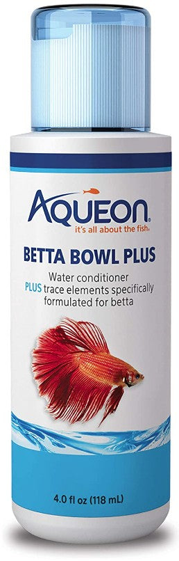 Aqueon Betta Bowl Plus Water Conditioner Plus Trace Elements For Bettas - PetMountain.com