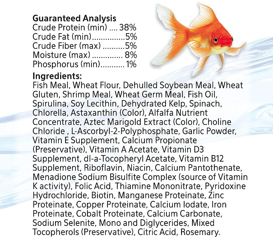 85.44 oz (12 x 7.12 oz) Aqueon Goldfish Flakes Daily Nutrition for All Goldfish and Other Pond Fish