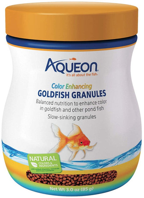 Aqueon Color Enhancing Goldfish Granules - PetMountain.com
