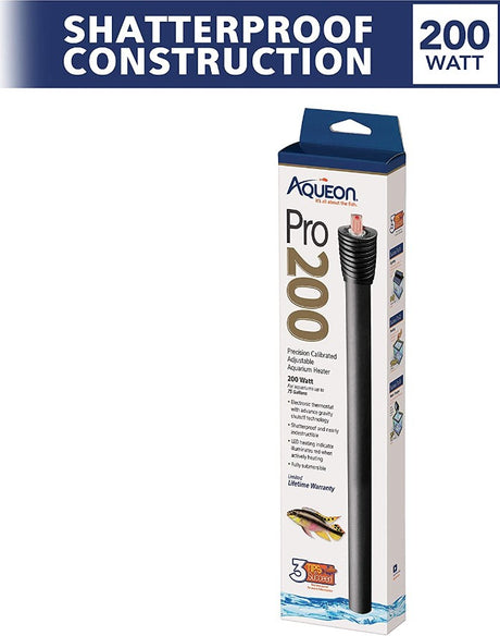 200 watt Aqueon Pro Aquarium Heater