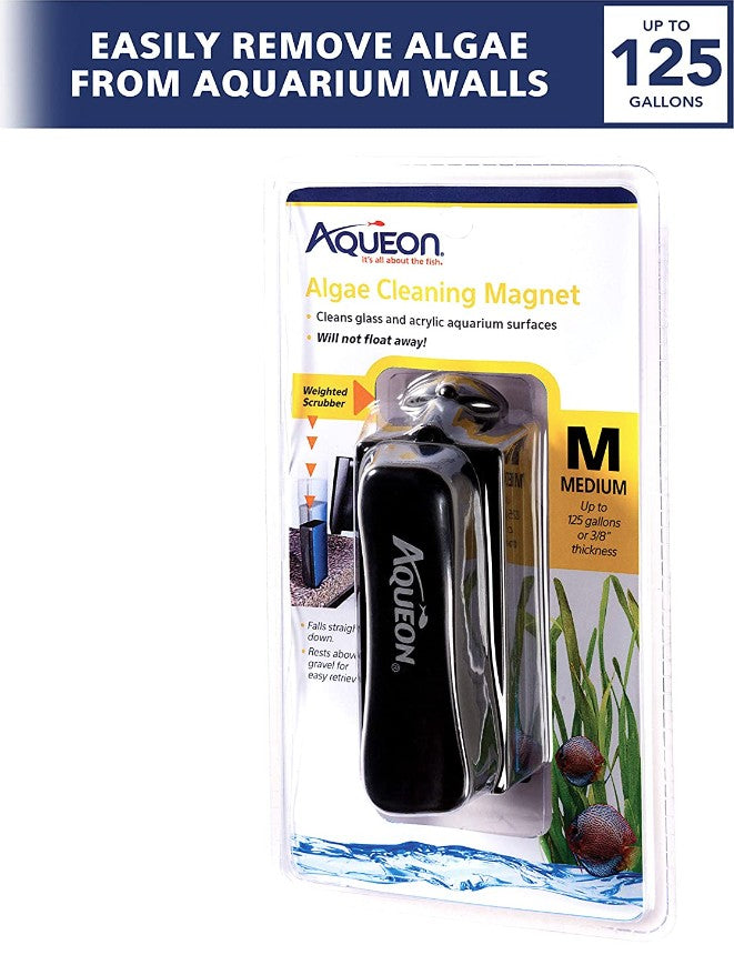 Medium - 6 count Aqueon Algae Cleaning Magnet
