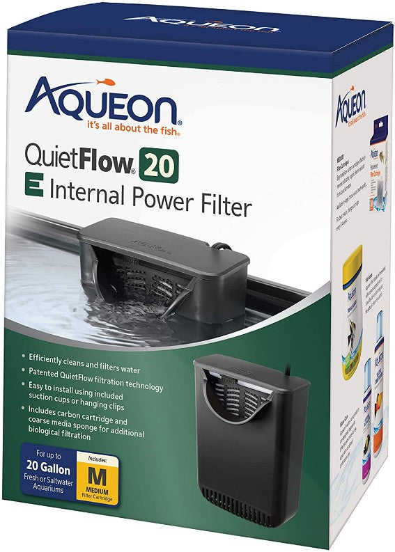 Aqueon Quietflow E Internal Power Filter for Aquariums - PetMountain.com