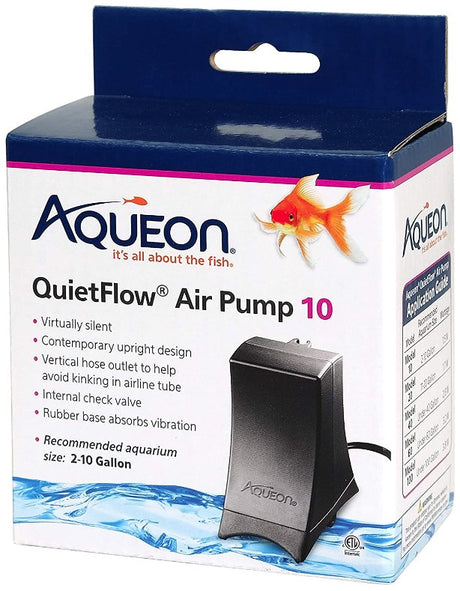 Aqueon QuietFlow Air Pump for Aquariums - PetMountain.com