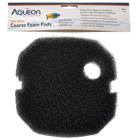 Aqueon Coarse Foam Pads Large for QuietFlow 300 and 400 Canister Filters - PetMountain.com