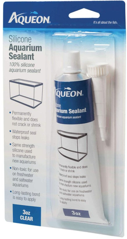 18 oz (6 x 3 oz) Aqueon Silicone Aquarium Sealant Clear