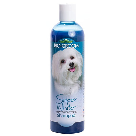 Bio Groom Super White Coat Brightener Shampoo - PetMountain.com