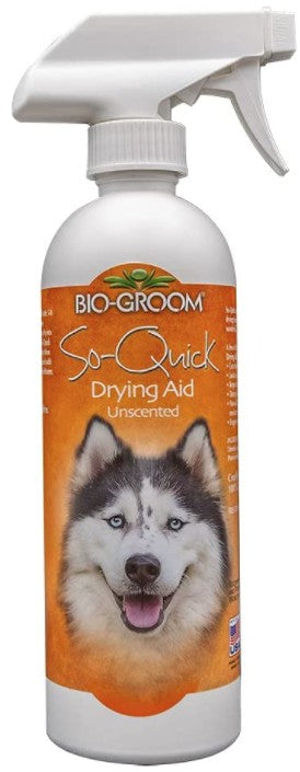 16 oz Bio Groom So-Quick Drying Aid Grooming Spray