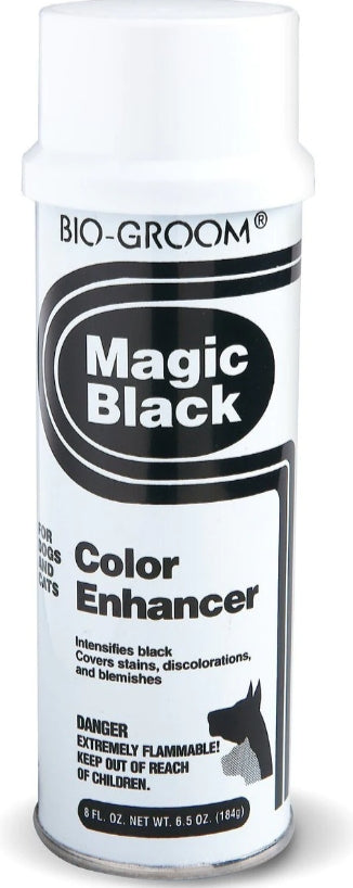 48 oz (6 x 8 oz) Bio Groom Magic Black Color Enhancing Dry Shampoo