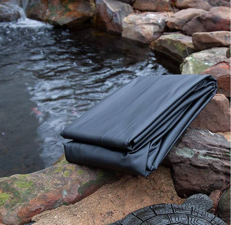 Beckett Flexible Pre-Cut PVC Pond Liner Black 8 Feet x 10 Feet