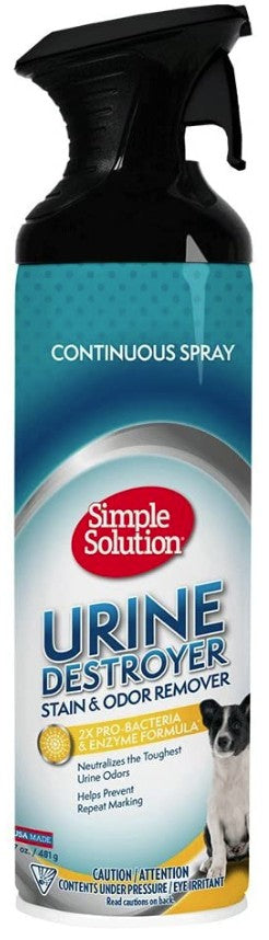 51 oz (3 x 17 oz) Simple Solution Urine Destroyer Spray