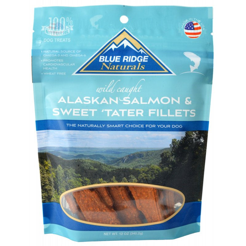 Blue Ridge Naturals Alaskan Salmon and Sweet Tater Fillets - PetMountain.com