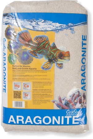 CaribSea Aragonite Special Grade Reef Sand Substrate Perfect for Marine, Reef, and Cichlid Aquaria - PetMountain.com