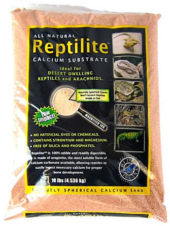 10 lb Blue Iguana Reptilite Calcium Substrate for Reptiles Desert Rose