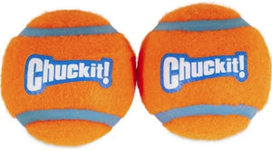 2 count Chuckit Tennis Balls for Dogs Medium