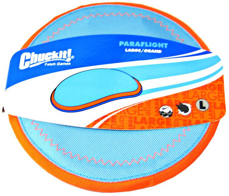 4 count Chuckit Paraflight Disc Dog Toy