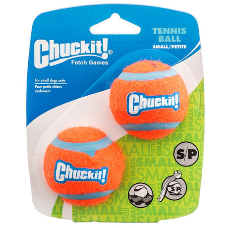 Small - 2 count Chuckit Tennis Balls for Dogs