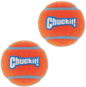 Small - 2 count Chuckit Tennis Balls for Dogs