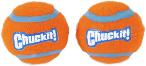 Medium - 2 count Chuckit Tennis Balls for Dogs