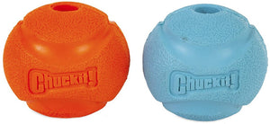 Medium - 2 count Chuckit Fetch Ball High Bounce Dog Toy for Chuckit Ball Launcher