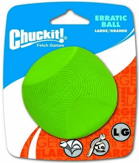 Large - 1 count Chuckit Erratic Ball for Dogs