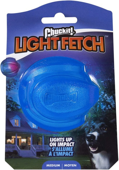 Medium - 1 count Chuckit Light Up Fetch Ball for Dogs