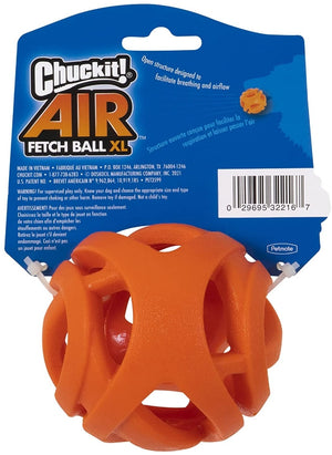 X-Large - 4 count Chuckit Breathe Right Fetch Ball Dog Toy