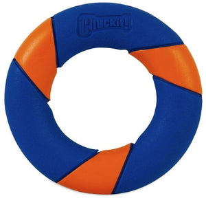 1 count Chuckit Ultra Squeaker Ring Dog Toy