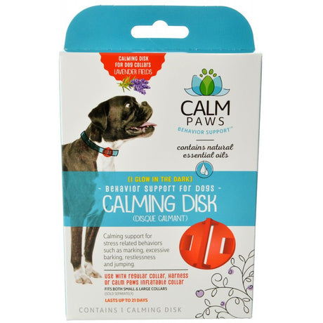 3 count Calm Paws Calming Disk for Dog Collars