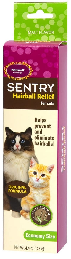 4.4 oz Sentry Petromalt Hairball Relief for Cats Malt Flavor