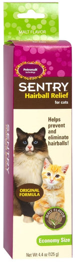 79.2 oz (18 x 4.4 oz) Sentry Petromalt Hairball Relief for Cats Malt Flavor