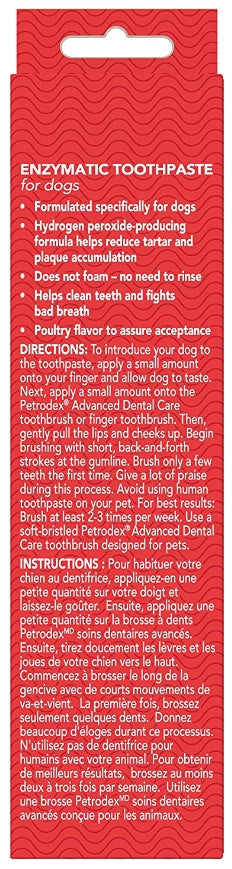 Sentry Petrodex Enzymatic Toothpaste for Dogs Poultry Flavor - PetMountain.com