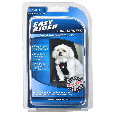 Coastal Pet Easy Rider Car Harness for Dogs Black