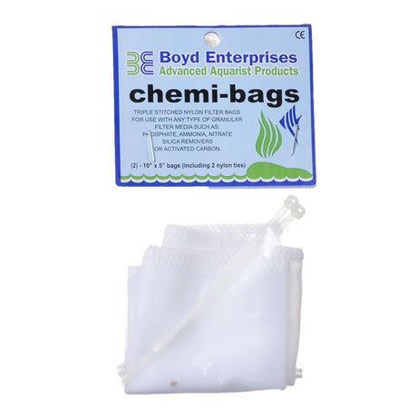 2 count Boyd Enterprises Chemi-Bags for Use with Phosphate, Ammonia, Nitrate Removers or Activated Carbon
