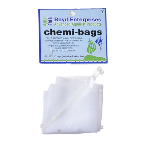 8 count (4 x 2 ct) Boyd Enterprises Chemi-Bags for Use with Phosphate, Ammonia, Nitrate Removers or Activated Carbon