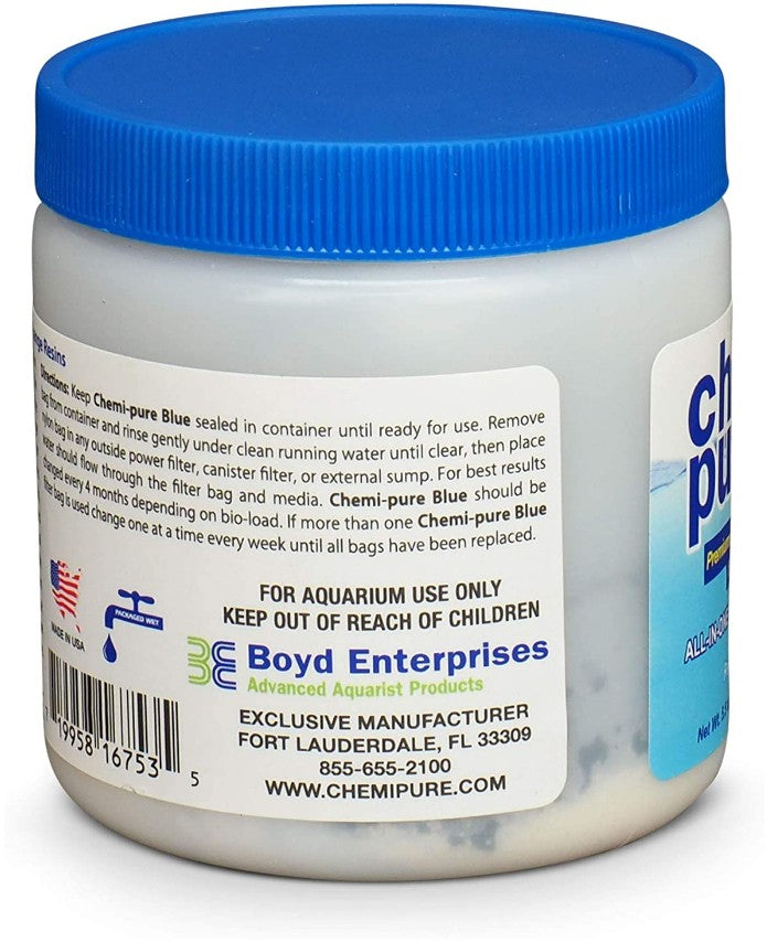 22 oz (4 x 5.5 oz) Boyd Enterprises Chemi-Pure Blue for Reef and Marine Aquariums