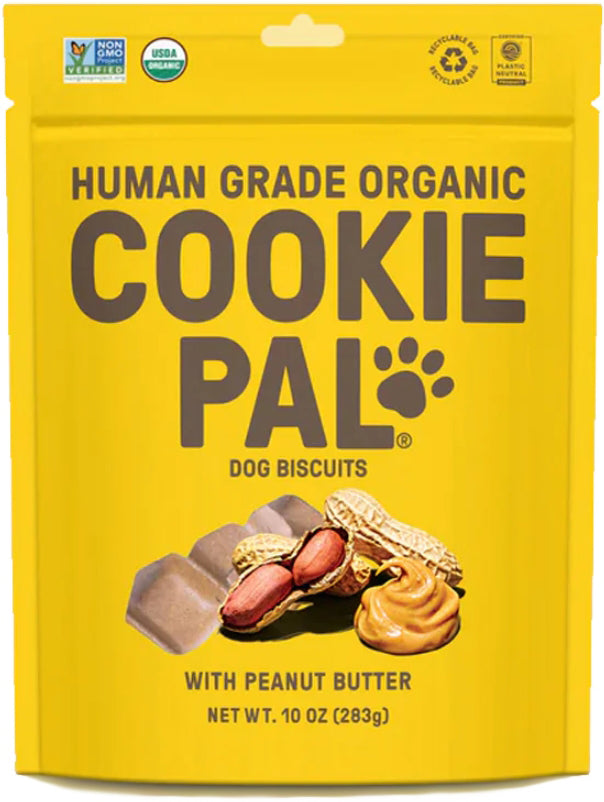 Cookie Pal Organic Dog Biscuits with Peanut Butter - PetMountain.com