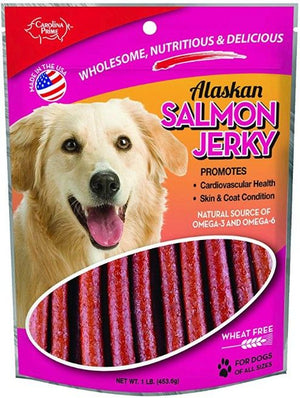 Carolina Prime Real Salmon Jerky Sticks - PetMountain.com