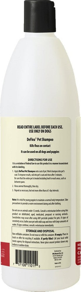 16.9 oz Miracle Care De Flea Pet Shampoo