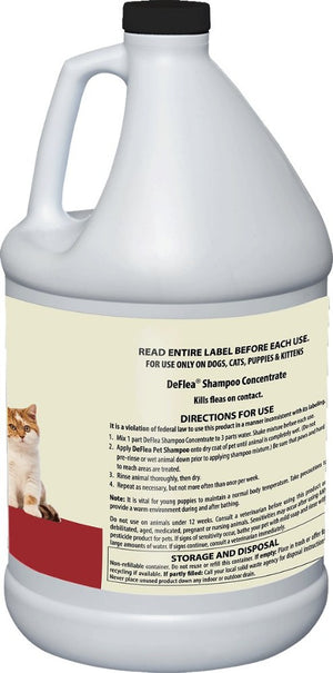 1 gallon Miracle Care De Flea Shampoo Concentrate