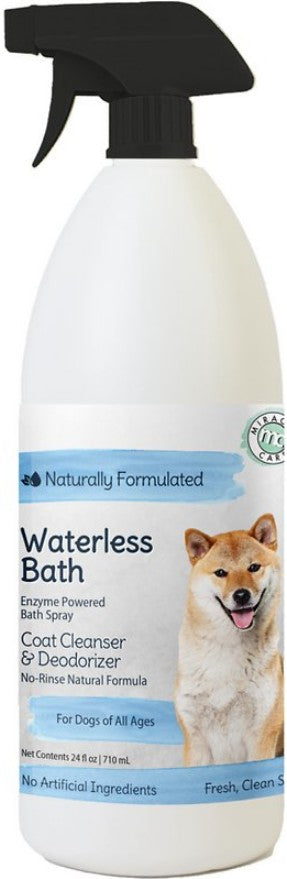 72 oz (3 x 24 oz) Miracle Care Waterless Bath Spray for Dogs and Cats