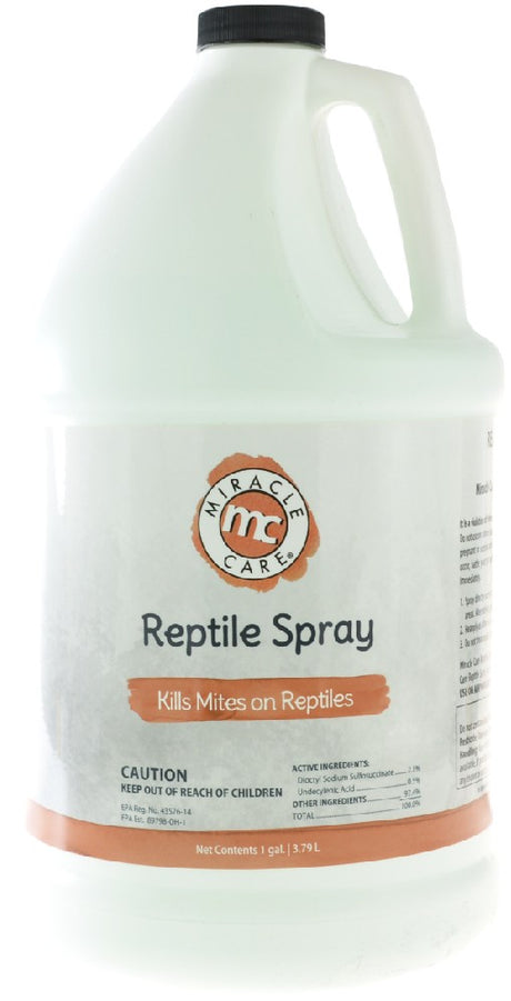 Miracle Care Reptile Spray Kills Mites on Reptiles - PetMountain.com