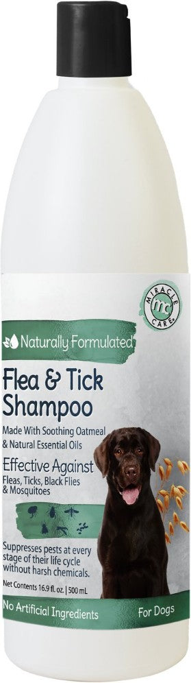 48 oz (3 x 16 oz) Miracle Care Flea and Tick Oatmeal Shampoo